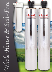 Water filters, salt free water conditioners